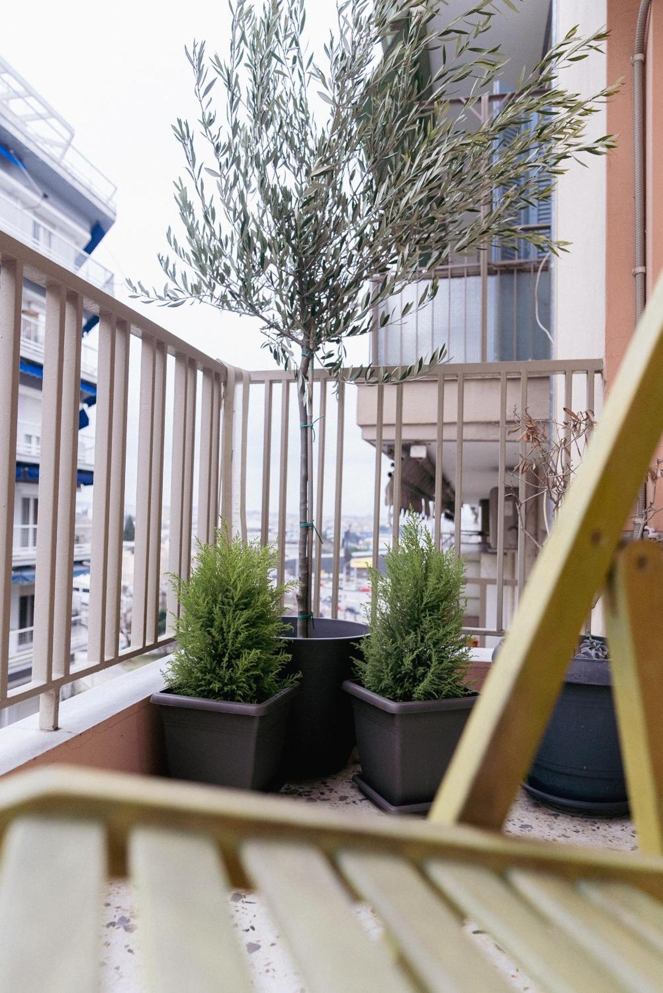 Charming 85Sqm Apartment With Panoramic City-Views Thessaloniki Exterior photo